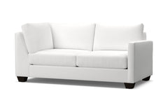 Tuxedo Right Arm Corner Apt Size Sofa :: Leg Finish: Espresso / Configuration: RAF - Chaise on the Right