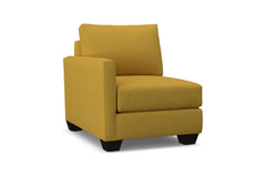 Tuxedo Left Arm Chair :: Leg Finish: Espresso / Configuration: LAF - Chaise on the Left