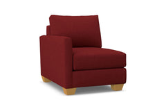 Tuxedo Left Arm Chair :: Leg Finish: Natural / Configuration: LAF - Chaise on the Left