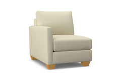 Tuxedo Left Arm Chair :: Leg Finish: Natural / Configuration: LAF - Chaise on the Left