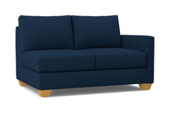 Tuxedo Right Arm Loveseat :: Leg Finish: Natural / Configuration: RAF - Chaise on the Right