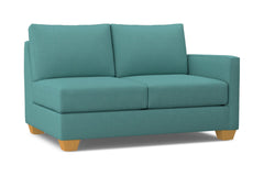 Tuxedo Right Arm Loveseat :: Leg Finish: Natural / Configuration: RAF - Chaise on the Right