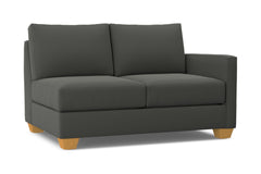 Tuxedo Right Arm Loveseat :: Leg Finish: Natural / Configuration: RAF - Chaise on the Right