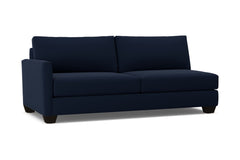 Tuxedo Left Arm Sofa :: Leg Finish: Espresso / Configuration: LAF - Chaise on the Left