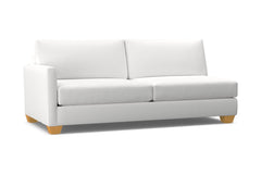 Tuxedo Left Arm Sofa :: Leg Finish: Natural / Configuration: LAF - Chaise on the Left