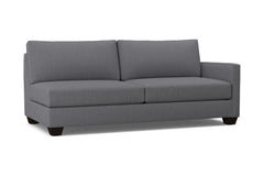 Tuxedo Right Arm Sofa :: Leg Finish: Espresso / Configuration: RAF - Chaise on the Right