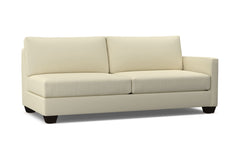 Tuxedo Right Arm Sofa :: Leg Finish: Espresso / Configuration: RAF - Chaise on the Right