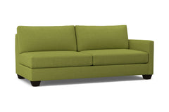 Tuxedo Right Arm Sofa :: Leg Finish: Espresso / Configuration: RAF - Chaise on the Right