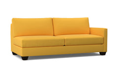 Tuxedo Right Arm Sofa :: Leg Finish: Espresso / Configuration: RAF - Chaise on the Right