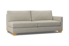 Tuxedo Right Arm Sofa :: Leg Finish: Natural / Configuration: RAF - Chaise on the Right