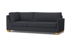 Tuxedo Right Arm Corner Sofa :: Leg Finish: Natural / Configuration: RAF - Chaise on the Right