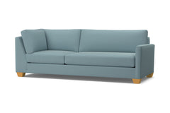 Tuxedo Right Arm Corner Sofa :: Leg Finish: Natural / Configuration: RAF - Chaise on the Right