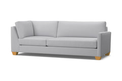 Tuxedo Right Arm Corner Sofa :: Leg Finish: Natural / Configuration: RAF - Chaise on the Right