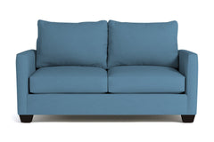 Tuxedo Apartment Size Sleeper Sofa Bed :: Leg Finish: Espresso / Sleeper Option: Deluxe Innerspring Mattress