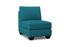 Tuxedo Armless Chair :: Leg Finish: Espresso