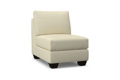 Tuxedo Armless Chair :: Leg Finish: Espresso