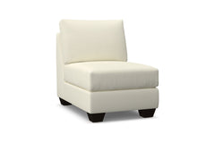 Tuxedo Armless Chair :: Leg Finish: Espresso