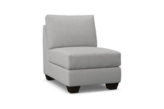 Tuxedo Armless Chair :: Leg Finish: Espresso