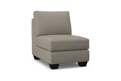 Tuxedo Armless Chair :: Leg Finish: Espresso