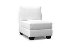 Tuxedo Armless Chair :: Leg Finish: Espresso