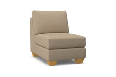 Tuxedo Armless Chair :: Leg Finish: Natural