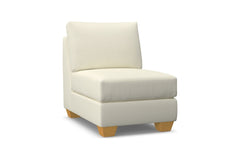 Tuxedo Armless Chair :: Leg Finish: Natural