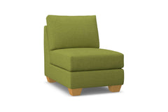 Tuxedo Armless Chair :: Leg Finish: Natural