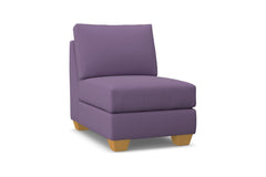 Tuxedo Armless Chair :: Leg Finish: Natural