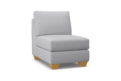 Tuxedo Armless Chair :: Leg Finish: Natural