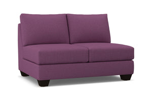 Tuxedo Armless Loveseat :: Leg Finish: Espresso