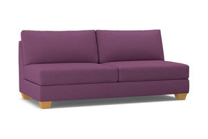 Tuxedo Armless Sofa :: Leg Finish: Natural