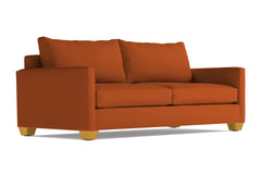 Tuxedo Queen Size Sleeper Sofa Bed :: Leg Finish: Natural / Sleeper Option: Memory Foam Mattress