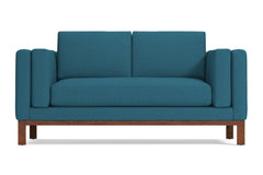 Walton Apartment Size Sofa :: Leg Finish: Pecan