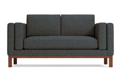 Walton Apartment Size Sofa :: Leg Finish: Pecan