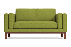 Walton Apartment Size Sofa :: Leg Finish: Pecan