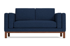 Walton Apartment Size Sofa :: Leg Finish: Pecan