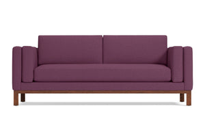 Walton Sofa :: Leg Finish: Pecan