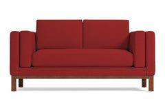 Walton Apartment Size Sofa :: Leg Finish: Pecan