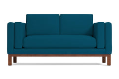 Walton Apartment Size Sofa :: Leg Finish: Pecan