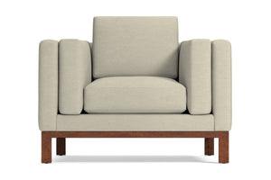 Walton Chair :: Leg Finish: Pecan