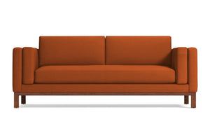 Walton Sofa :: Leg Finish: Pecan