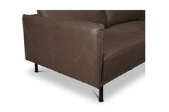 Ezra Leather Sofa