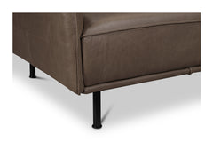 Ezra Leather Sofa