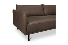 Ezra Leather Sofa