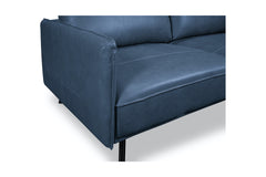 Ezra 2pc Leather Sectional Sofa :: Configuration: RAF - Chaise on the Right
