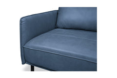 Ezra 2pc Leather Sectional Sofa :: Configuration: RAF - Chaise on the Right