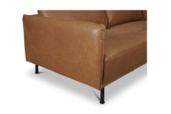 Ezra Leather Sofa