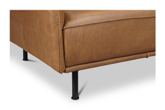 Ezra Leather Sofa