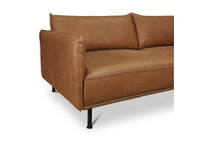 Ezra Leather Sofa