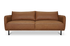 Ezra Leather Sofa